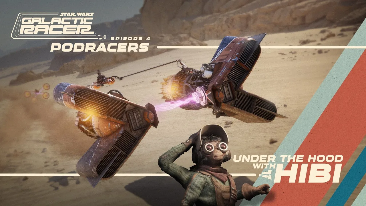 STAR WARS: Galactic Racer vehicles